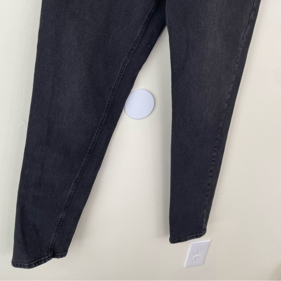 American Tall Jada Mom Jean 27 T Black Denim High Rise - Picture 4 of 10